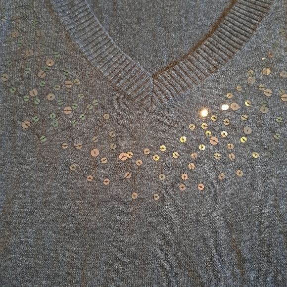 Torrid women's size 2 dark gray knit sweater - Picture 6 of 8